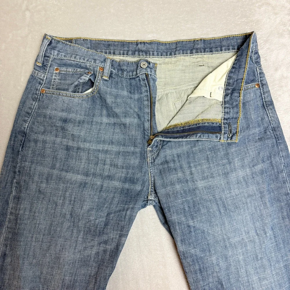 Levis 569 Loose Straight Jeans Mens 38x34 (Fit 39x32) Blue Baggy Streetwear EUC